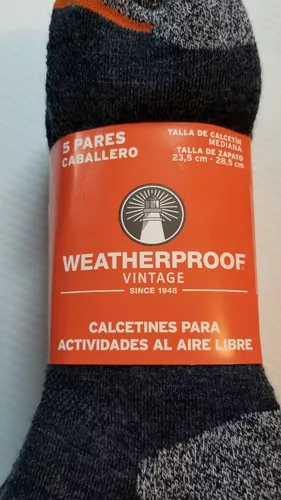 Las mejores ofertas en Weatherproof Calcetines de Lana para Hombres