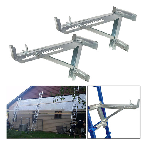 1 Par De Gatos De Escalera De Extensión Para Escenarios De