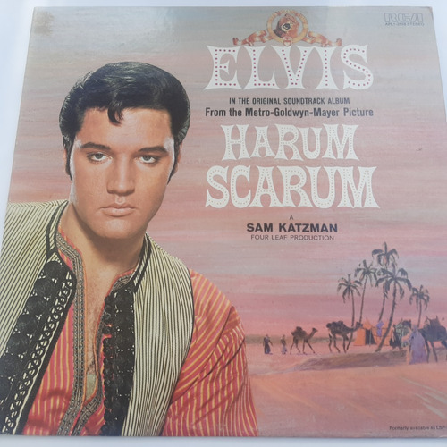 Vinil Elvis Presley Harum Scarum Lp Com Encarte/foto Usa