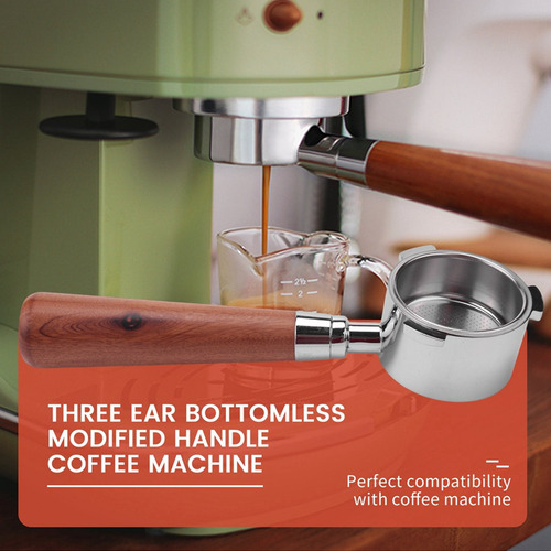 Portafiltro Sin Fondo De 51 Mm Con 3 Orejas Para Delonghi Es