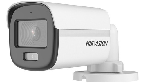 Cámara de seguridad Hikvision DS-2ce10kf0t Bullet 3K Colorvu color blanco