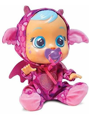 Cry Babies Bruny The Dragon, Muñeca De 30 Cm De Alto - 