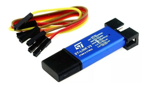 Programador St-link V2 Mini Stm8 Stm32 Stlink