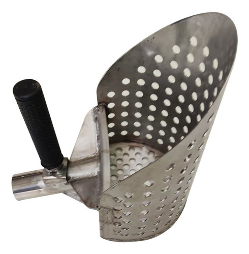 Sand Scoop Com Punho Inox Detector De Metal Colher De Areia