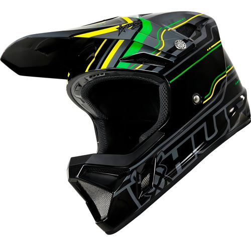 Pad Forro Sobressalente Para Capacete Hupi Dh-3 - Pp - Preto