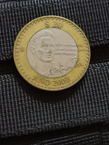 Moneda De 20 Octavio Paz