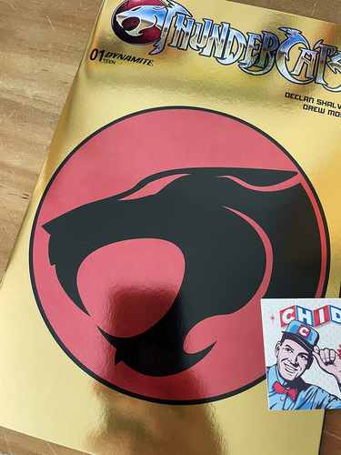 Comic - Thundercats #1 Gold Logo Foil Variant (Usado)