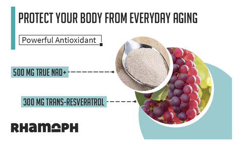 Nad+ Liposomal Con Trans Resveratrol - 60 Capsulas X 800mg