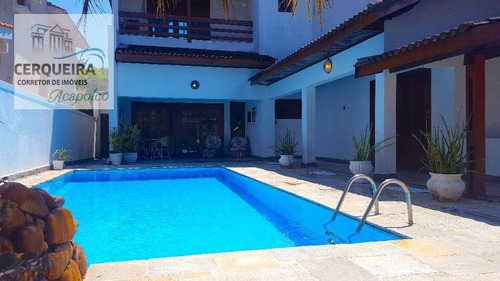 Casa Residencial Para Venda E Locação, Acapulco, Guarujá. - Ca0461