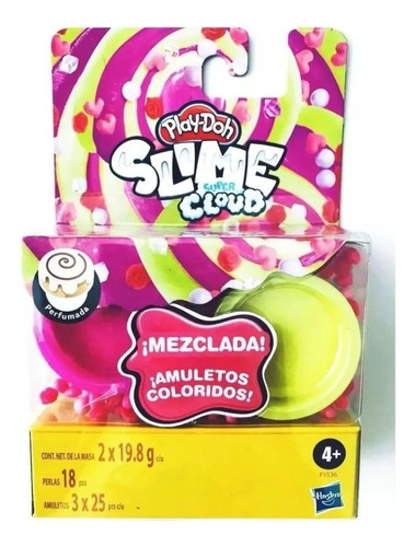 Play Doh Slime Super Mezclada Amuletos 2 Pcs