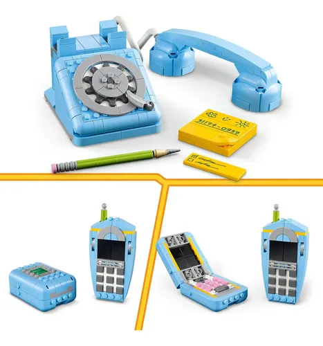 Telefone retrô LEGO® Creator 3 em 1, brinquedos nostálgicos 31174 383 3 em 1