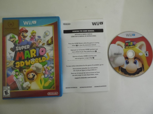 Super Mario 3d Word De Wii U