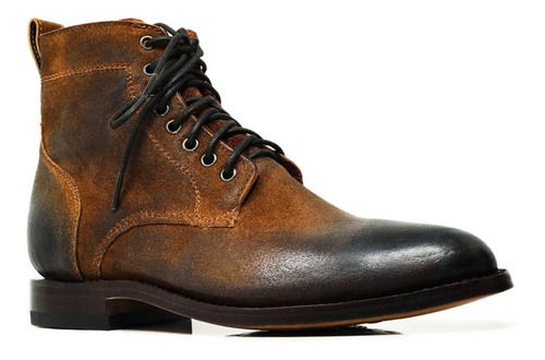 Imagen 7 de 9 de Botín Fino De Piel Vacuno Natural Artesanal Goodyear Welt