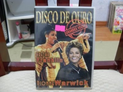 Dvd Musical - Aretha Franklin - Dionne Warwick - Disco De...