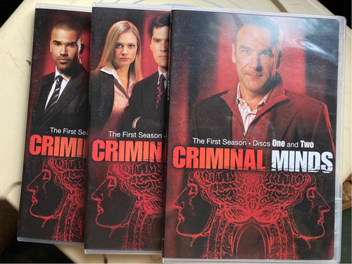 Criminal Minds Mentes Criminales Temporada 1 Uno Usado Dvd 
