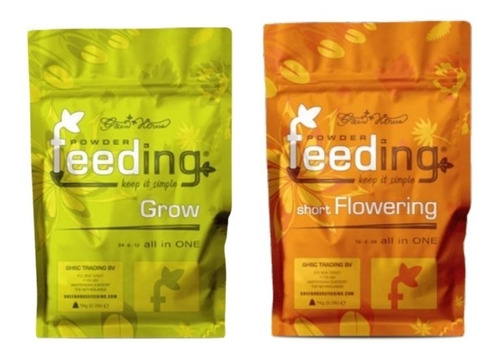 Combo Powder Feeding Grow + Short Flowering 500 Gr.