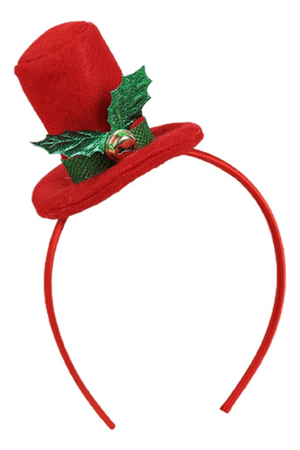 (2 #mold) Diadema Para Sombrero De Papá Noel, Aro Elástico P