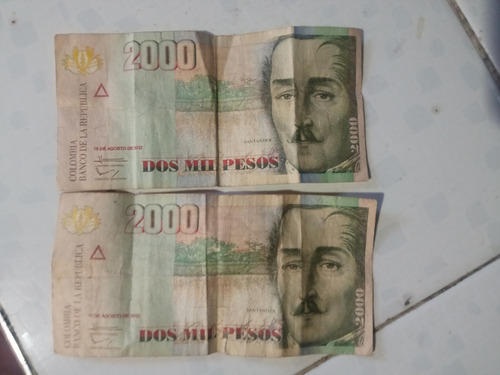 Billetes De 2.000 Antiguo 