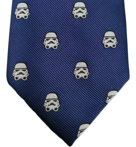 Corbata Microfibra Stormtrooper Nueva Azul