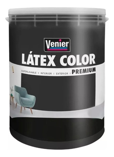 Latex Interior Mate Lavable Cubritivo Color Venier 4l Yanina