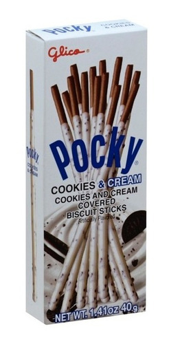 Imagen 1 de 2 de Pocky Cookies & Cream 40g, 1 Pza, Glico