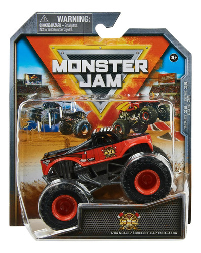 Monster Jam Vehiculo 1.64 Monster Axe 58701 Srj Color 6066695 Axe