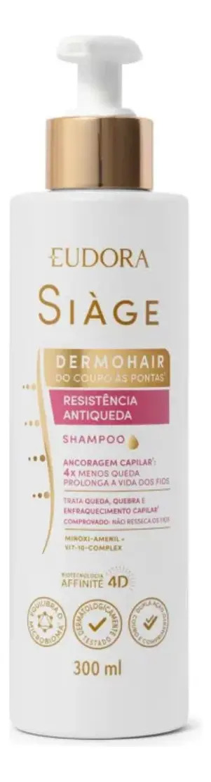 Shampoo Siàge Dermo Hair Resistência Antiqueda 300ml
