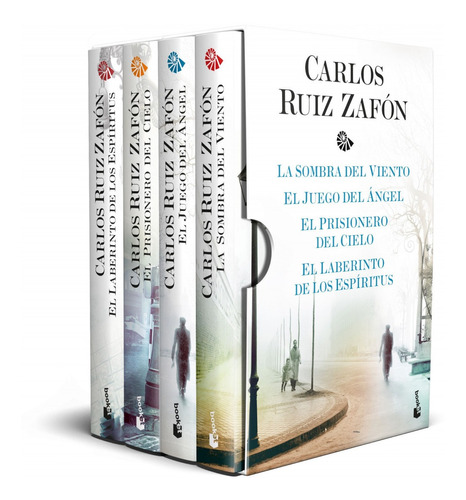 Estuche La Sombra Del Viento ( 4 Libros )  Carlos Ruiz Zafón