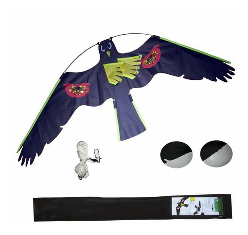 2xlifelike Large Flying Kite Ahuyentador De Pájaros Paloma