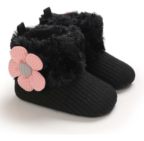 Botas M Shoe Para Niñas Pequeñas Con Bonitas Flores, Algodón