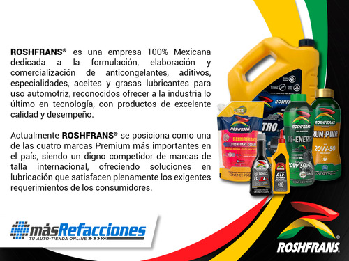 3.8 L Aceite Motor Mineral Alto Kilometraje 25w60 Roshfrans