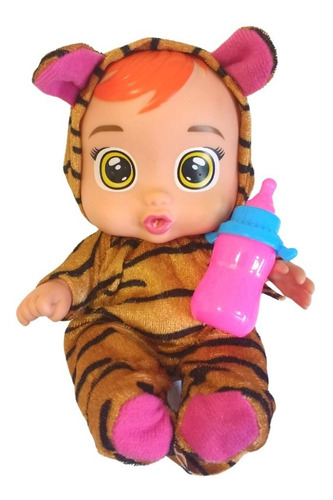 Imagen 6 de 8 de Bebes Llorones C/sonido Babies Goma 20cm Bebé Llorón Juguete
