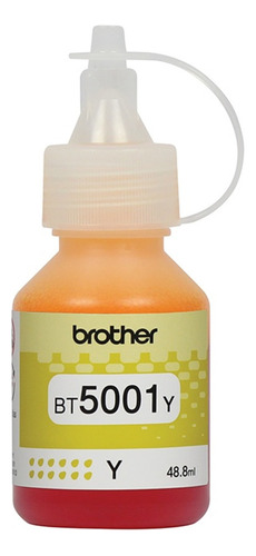 Insumo Tinta Botella Brother Yellow Bt5001y (dcp-t310)