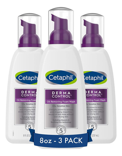 Limpiador Facial Cetaphil Pro, Limpiador De Espuma Removedor