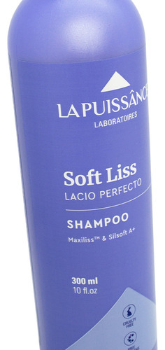 La Puissance Soft Liss Shampoo Pelo Lacio Alisado 300ml 3c