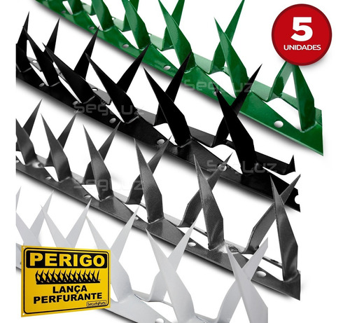 Lança P/ Muro Perfurante Profissional Proteção Perimetral 5m