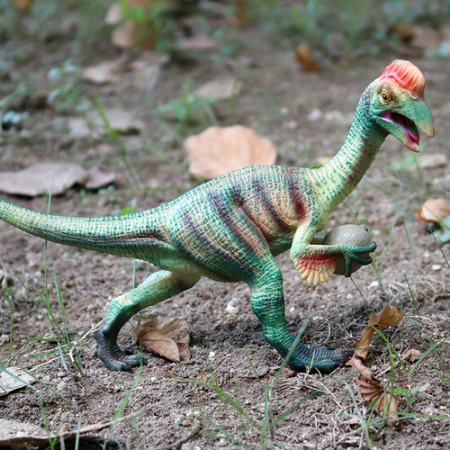 Modelo De Dinosaurio Kk Boy Gift, Sólido, Pintado A Mano, Co