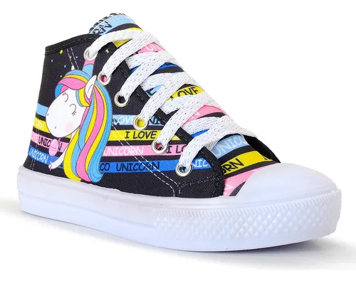 Tênis infantil do best sale unicórnio