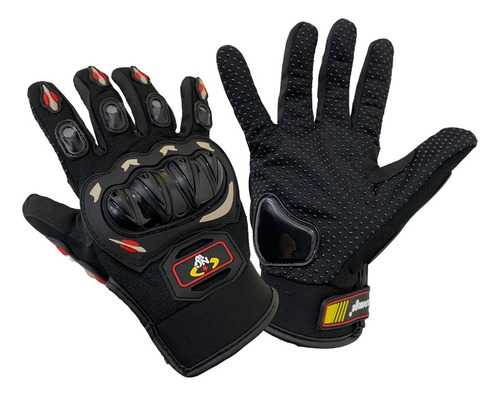 Guantes Moto Cross Protección En Nudillos Antideslizante