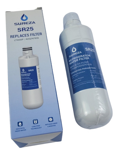Filtro Para Refrigeradora LG Lt1000p / Adq747935