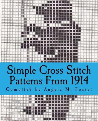 Libro Simple Cross Stitch Patterns From 1914 - Angela M F...