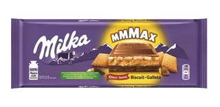 Chocolate Milka Mmmax Biscuit- Galleta X 300g