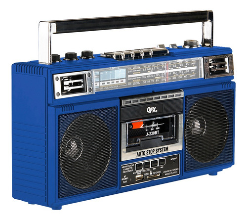 Radio Grabadora Con Casette J-230bt Usb,sd,casette,radio,bt