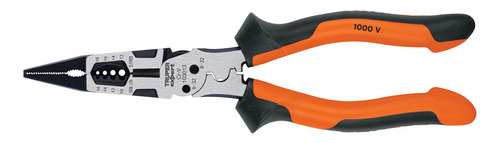 Pinza Multiuso 8´´ Punta Larga Comfort Grip Truper 103013