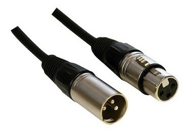 Imagen 3 de 10 de Cable Balanceado Para Microfono Xlr Canon Canon 9 Metros Cuo