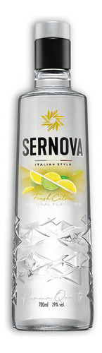 Sernova Fresh Citrus Vodka Saborizado Destilado 700ml