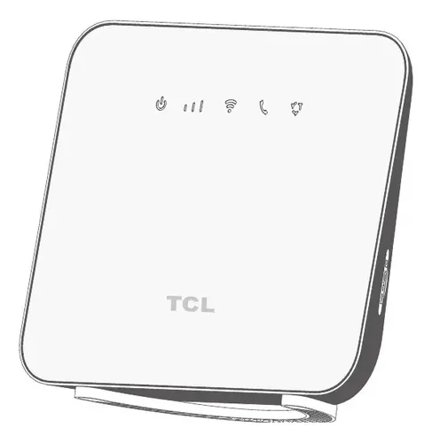 Router 4g Con Base Celular Antel, Claro, Movistar Electrocom Color Blanco