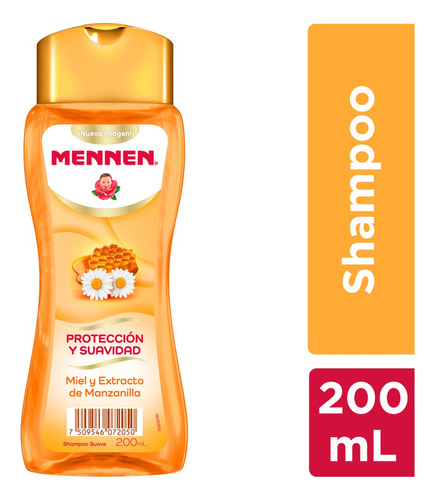 Shampoo Mennen Protección y Suavidad Miel y Manzanilla 200ml