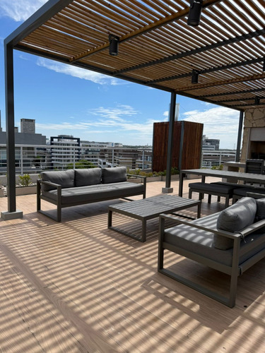 Departamento 2 Ambientes, En Nordelta, Orientacion Norte Con Balcon