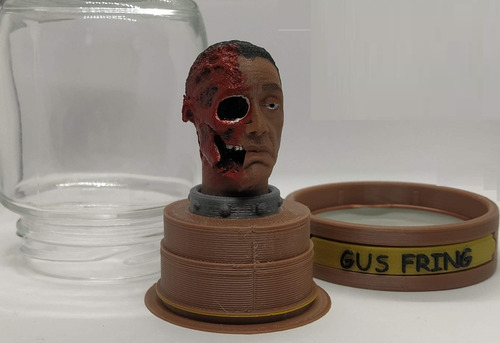 Walter White + Gus Fring - Breaking Bad - Heads In A Jar